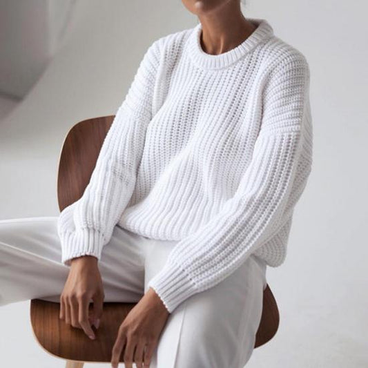 Annika | Damen Winter Strickpullover