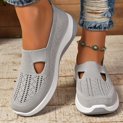 Edith | Damen Sommer Slip-On Freizeitschuhe