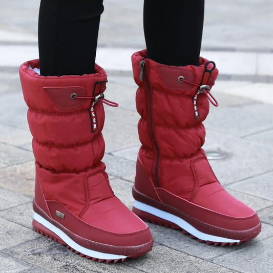Helga | Damen Winter Isolierte Reißverschluss-Stiefel