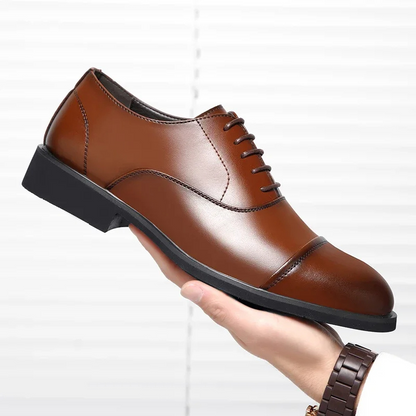 Markus | Herren Elegante Cap-Toe Klassische Oxford-Schuhe