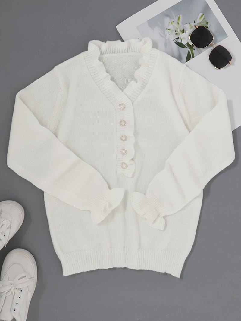 Jasmin | Klassischer, Eleganter Pullover