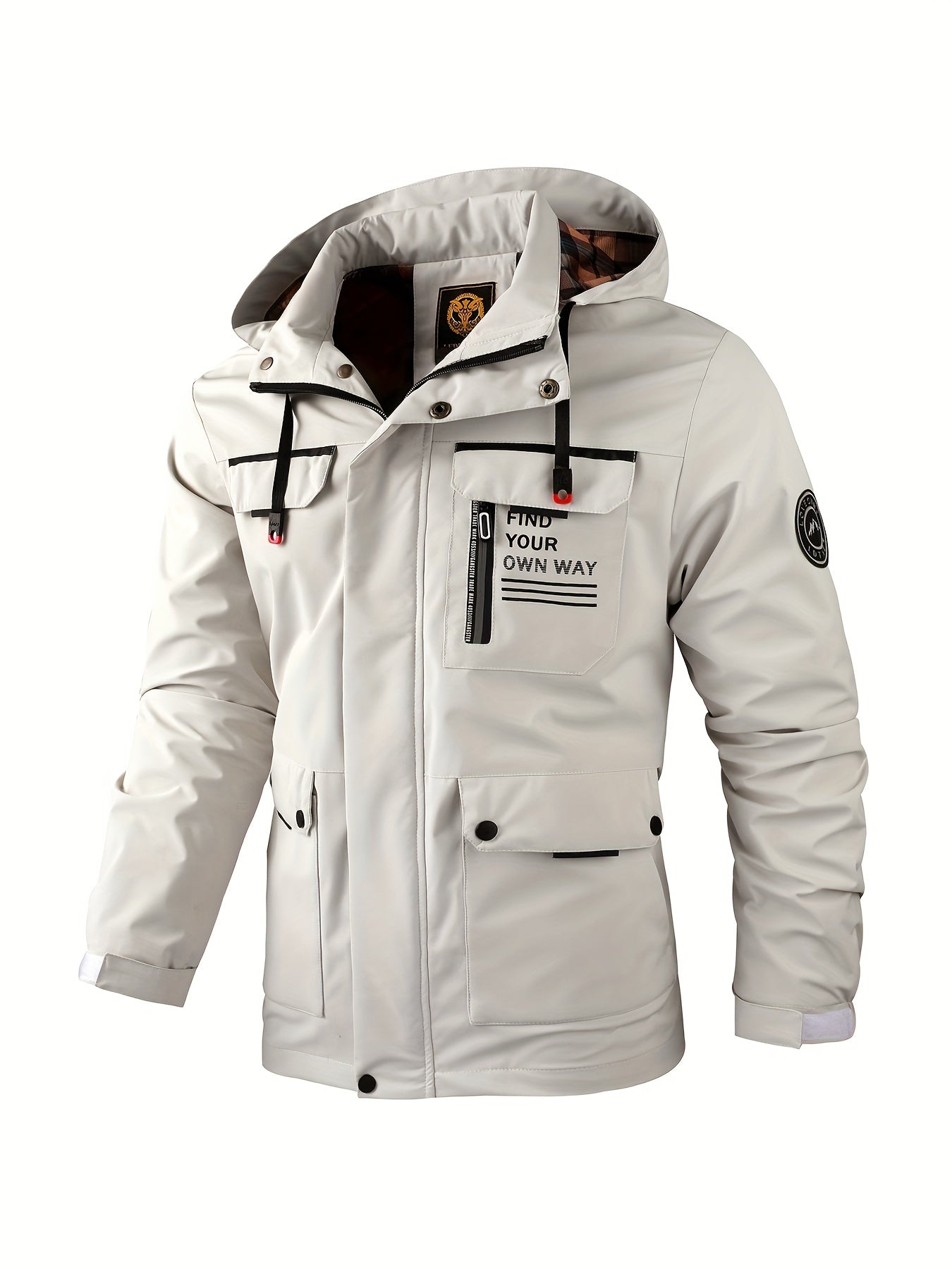Klaus | Herren Wasserdichte Winterjacke mit Kapuze
