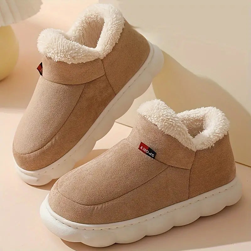 Greta | Damen Winter Hausschuhe mit Fleecefutter