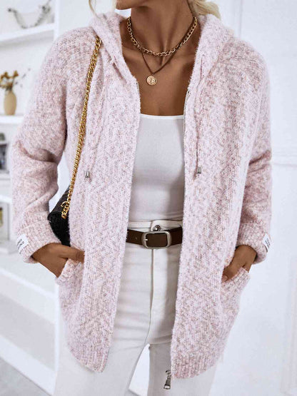 Maja | Damen Winter Zip-Up Hoodie Pullover