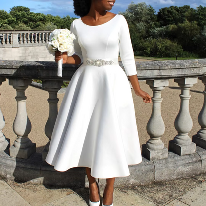 Renate | Damen Zeitloses Kleid für Hochzeitsgäste