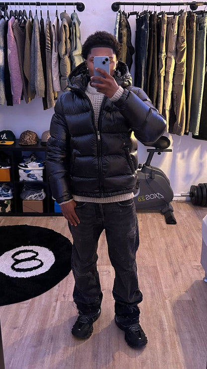 Dominic | Herren Trendiger Stepp-Puffer Mantel im Winterstil