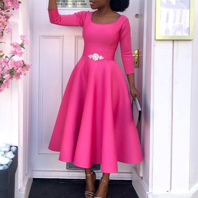 Renate | Damen Zeitloses Kleid für Hochzeitsgäste