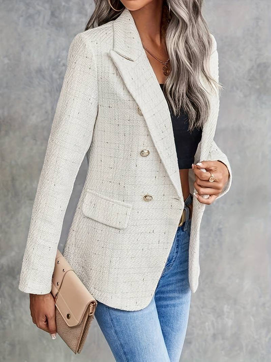 Andrea | Damen-Tailored-Blazer mit langen Ärmeln