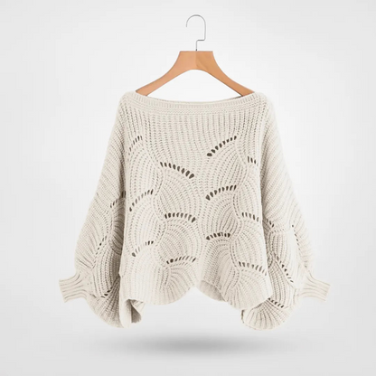 Stefanie | Damen Winter Oversized Strickpullover