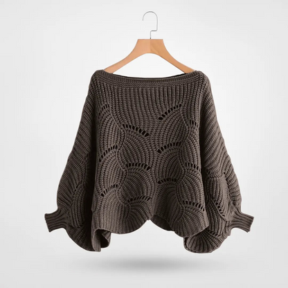 Stefanie | Damen Winter Oversized Strickpullover