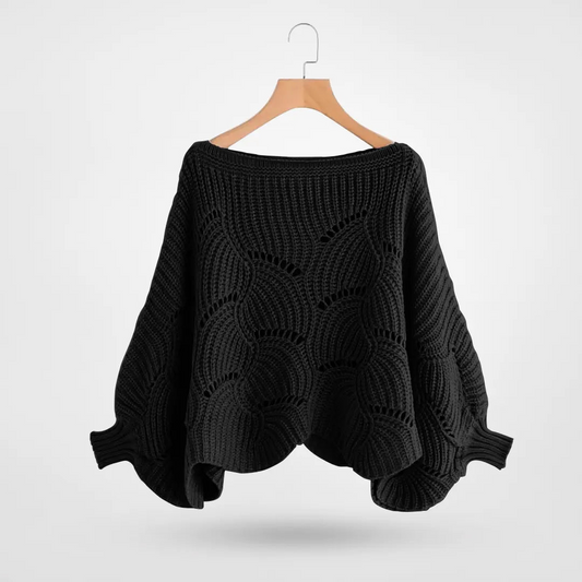 Stefanie | Damen Winter Oversized Strickpullover