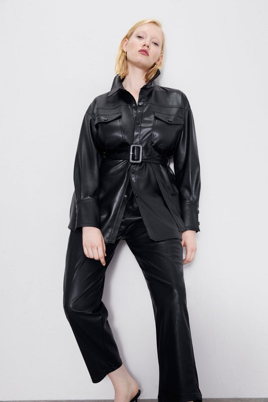 Elsa | Damen Trenchcoat mit Gürtel