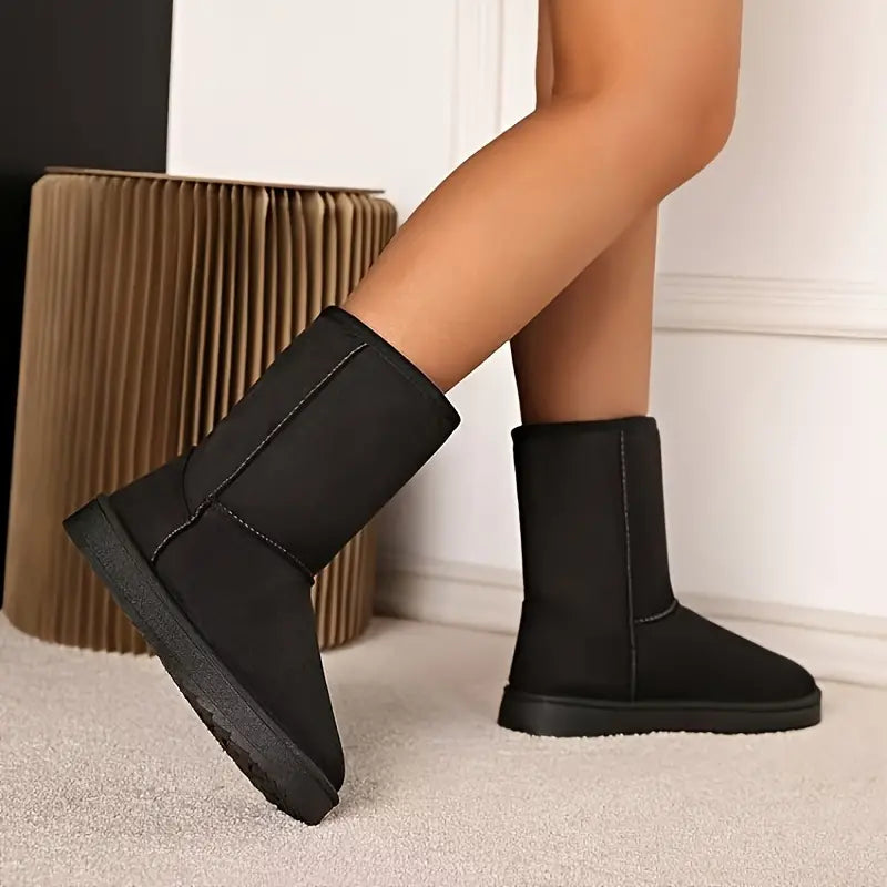 Kirsten | Damen Winter Slip-On Stiefel
