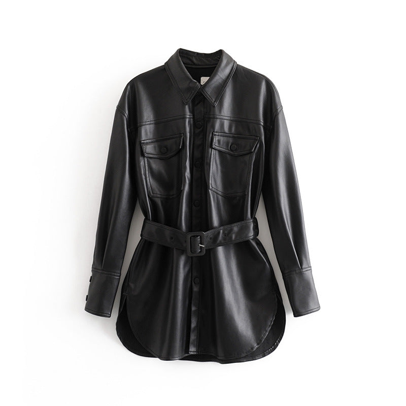 Elsa | Damen Trenchcoat mit Gürtel