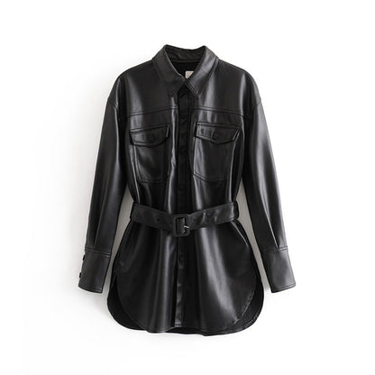 Elsa | Damen Trenchcoat mit Gürtel