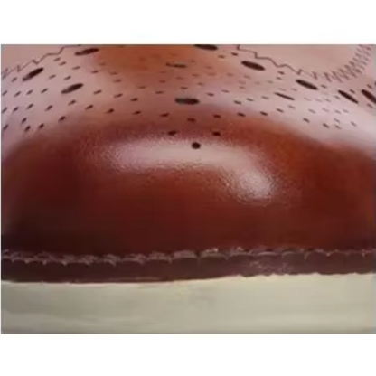 Max | Herren Klassische Wingtip Schnür-Oxford-Schuhe