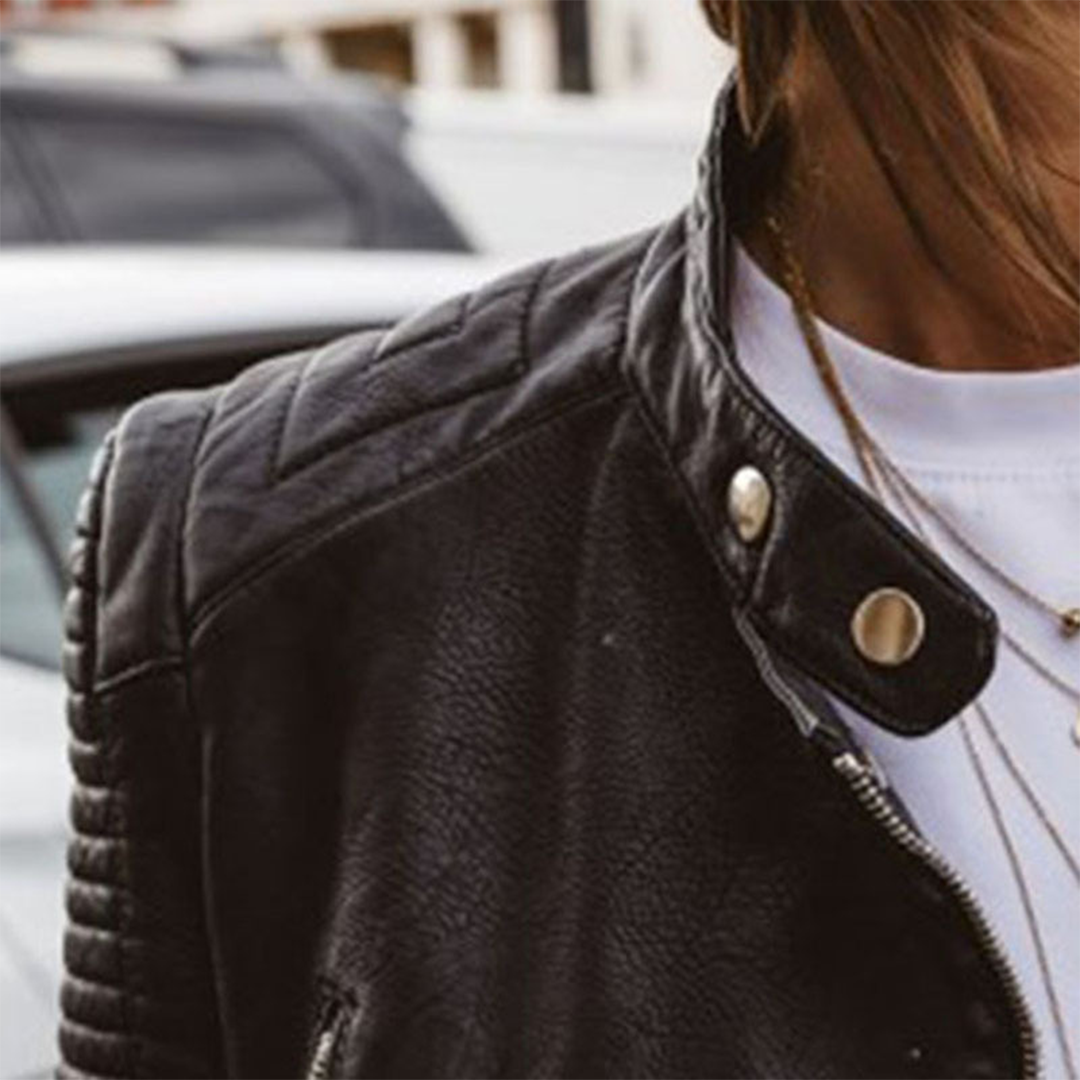 Britta | Damen Winter Lederjacke