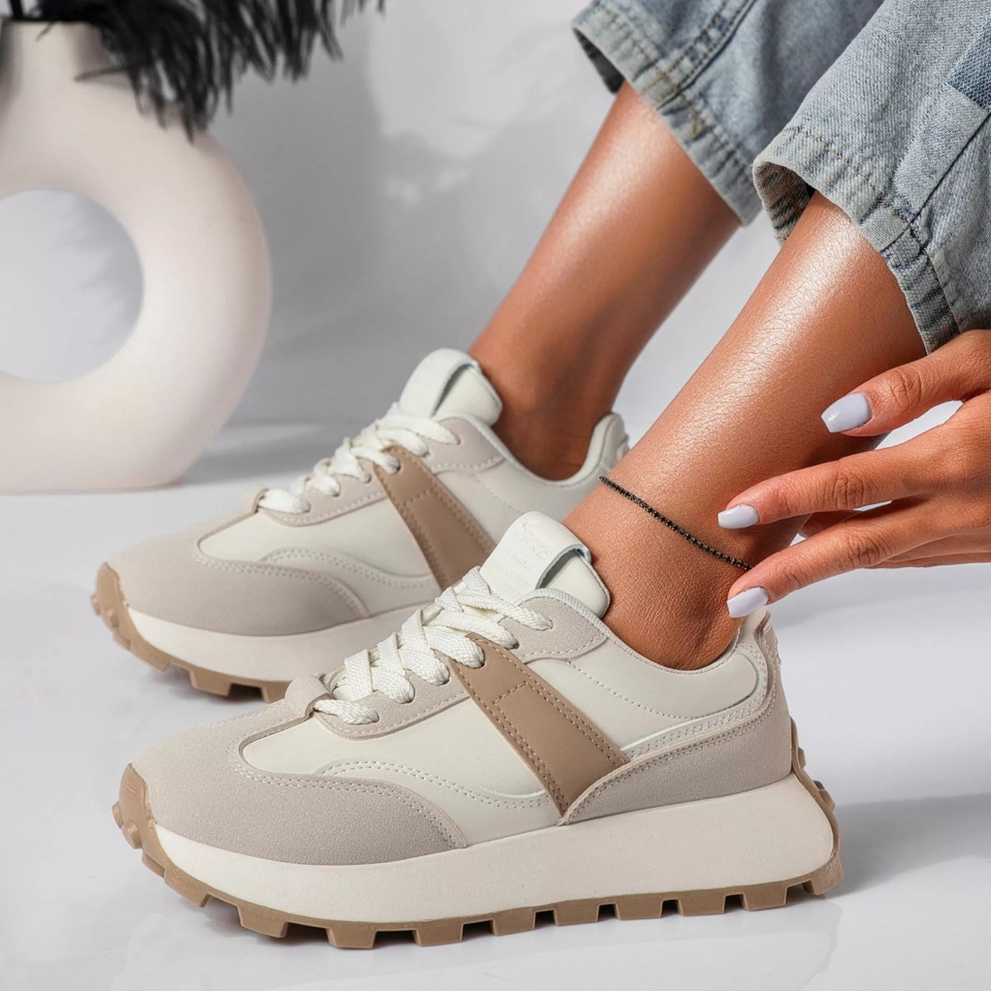 Ursula | Lässige sportliche Winter-Sneaker für Damen