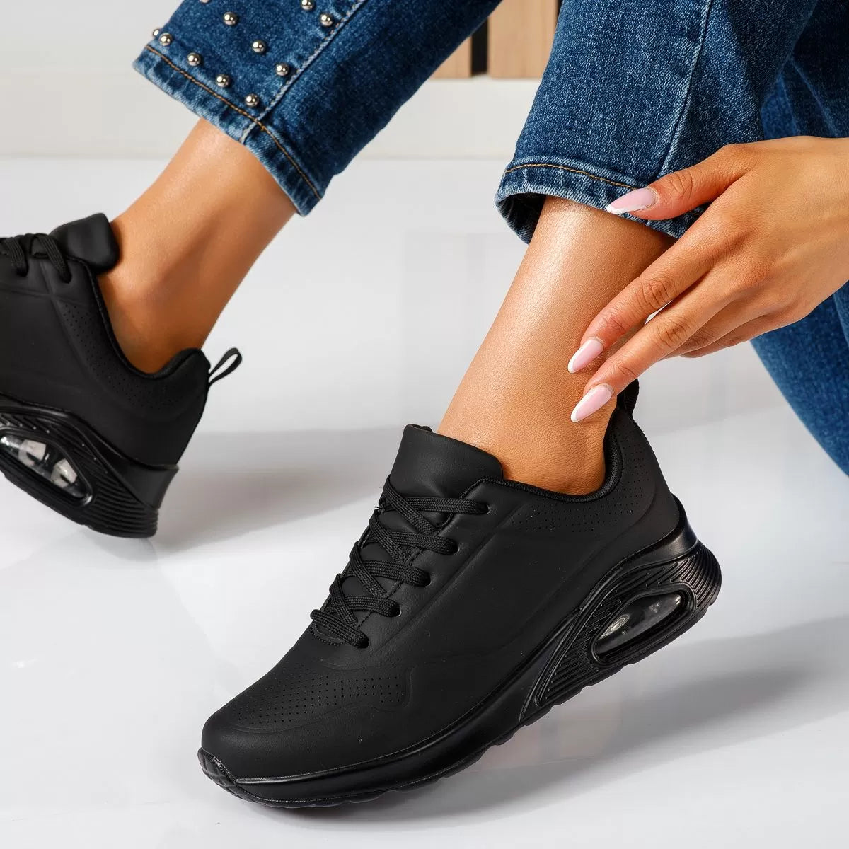 Elke | Damen Atmungsaktive Winter Air Cushion Sneakers