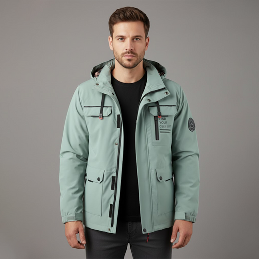 Otto | Herren Wasserdichte Ski Winterjacke Mit Kapuze Für Draußen