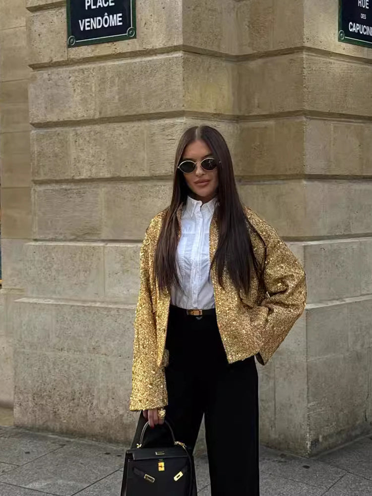 Beatrice | Damen Winterjacke mit Struktur und Taschen
