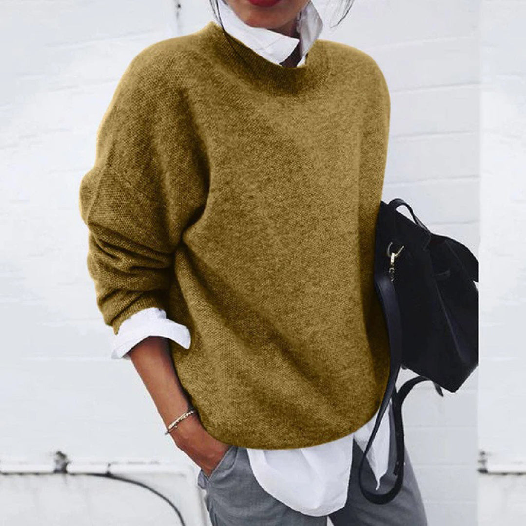 Edith | Damen Winterpullover mit Relaxed Fit