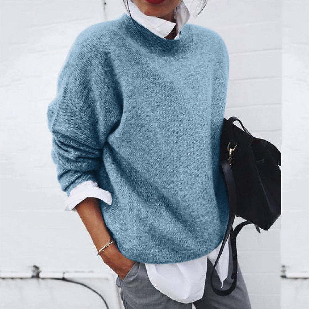 Edith | Damen Winterpullover mit Relaxed Fit