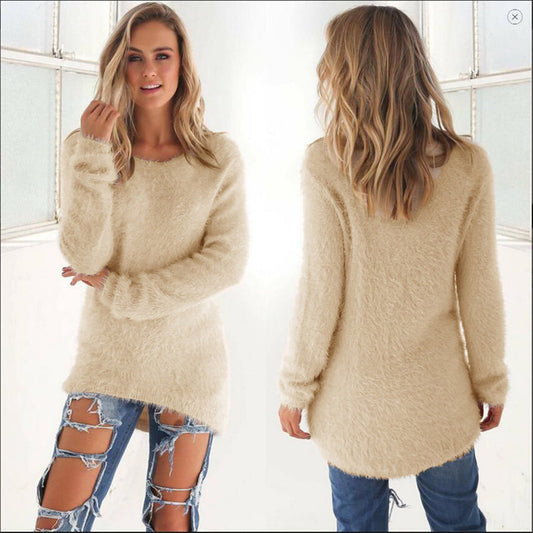 Viviane | Flauschiger Pullover für Lässigen Komfort