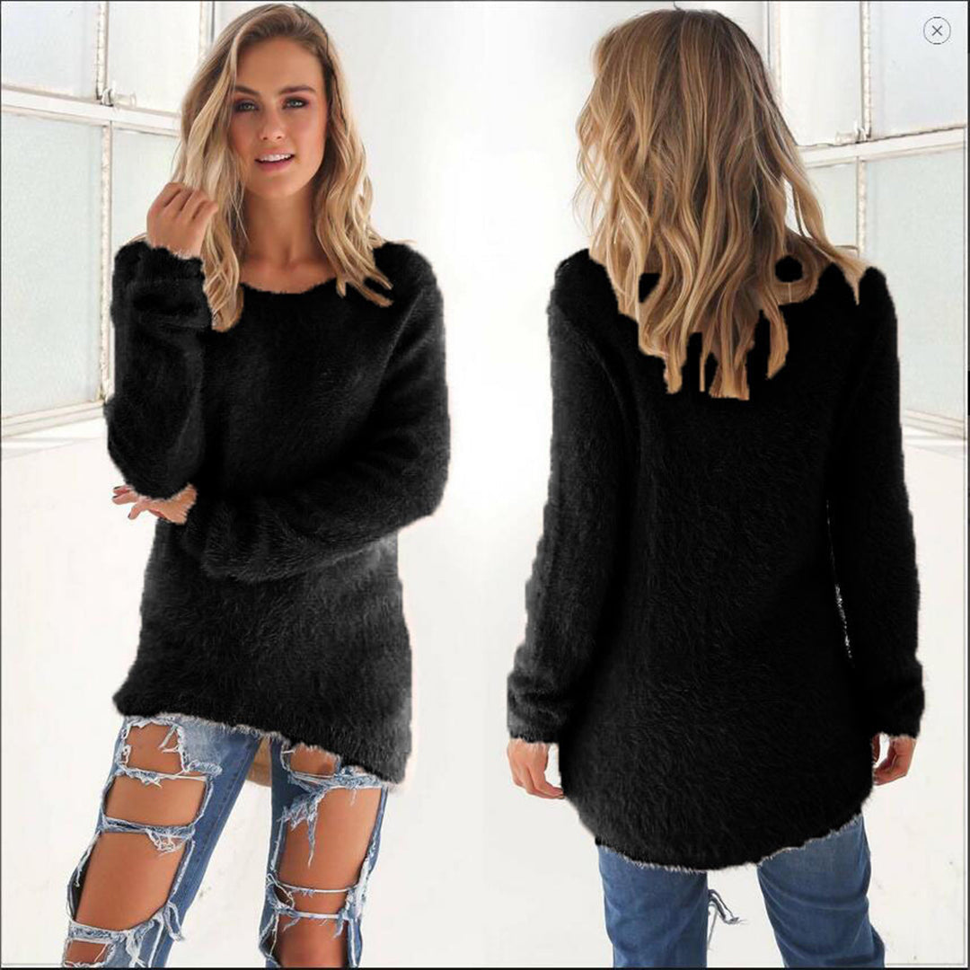 Viviane | Flauschiger Pullover für Lässigen Komfort