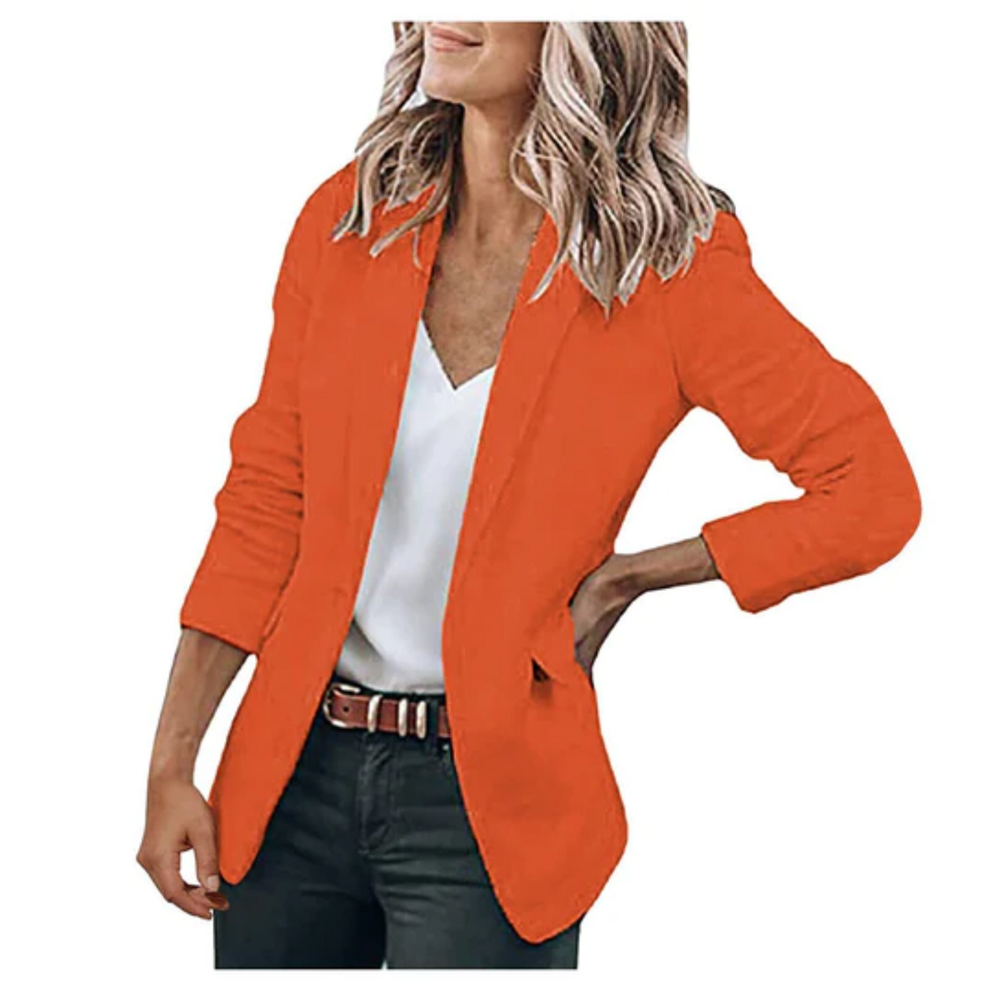 Anna | Damen Freizeit Blazer mit offenem Frontdesign fürs Büro