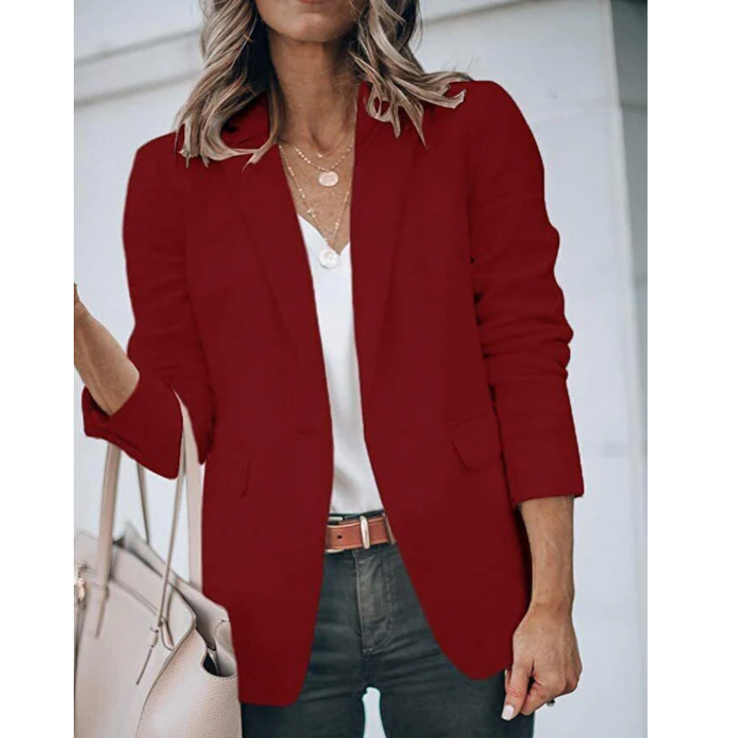 Anna | Damen Freizeit Blazer mit offenem Frontdesign fürs Büro
