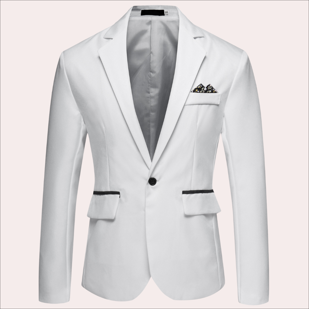 Elias | Herren Einreihiger Business-Casual Blazer