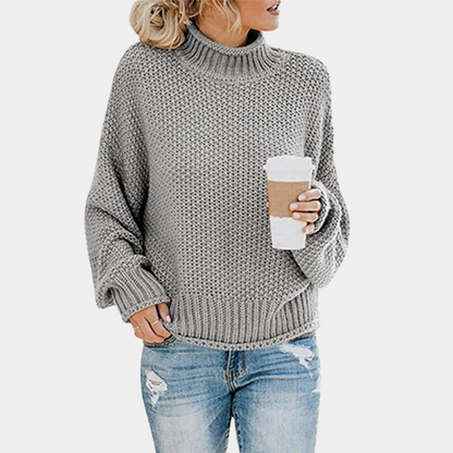 Johanna | Damen Langarm Rollkragenpullover
