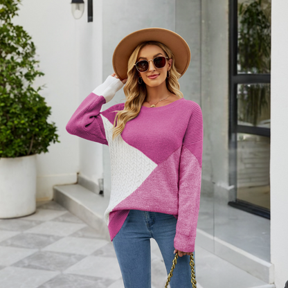 Daniela | Moderne Damen Strickware mit Farbdesign