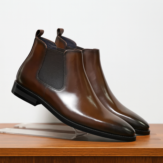 Bruno | Herren Winter Casual Lederstiefel