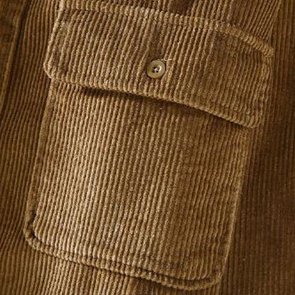 Georg | Herren-Winterhemdjacke mit Fronttaschen