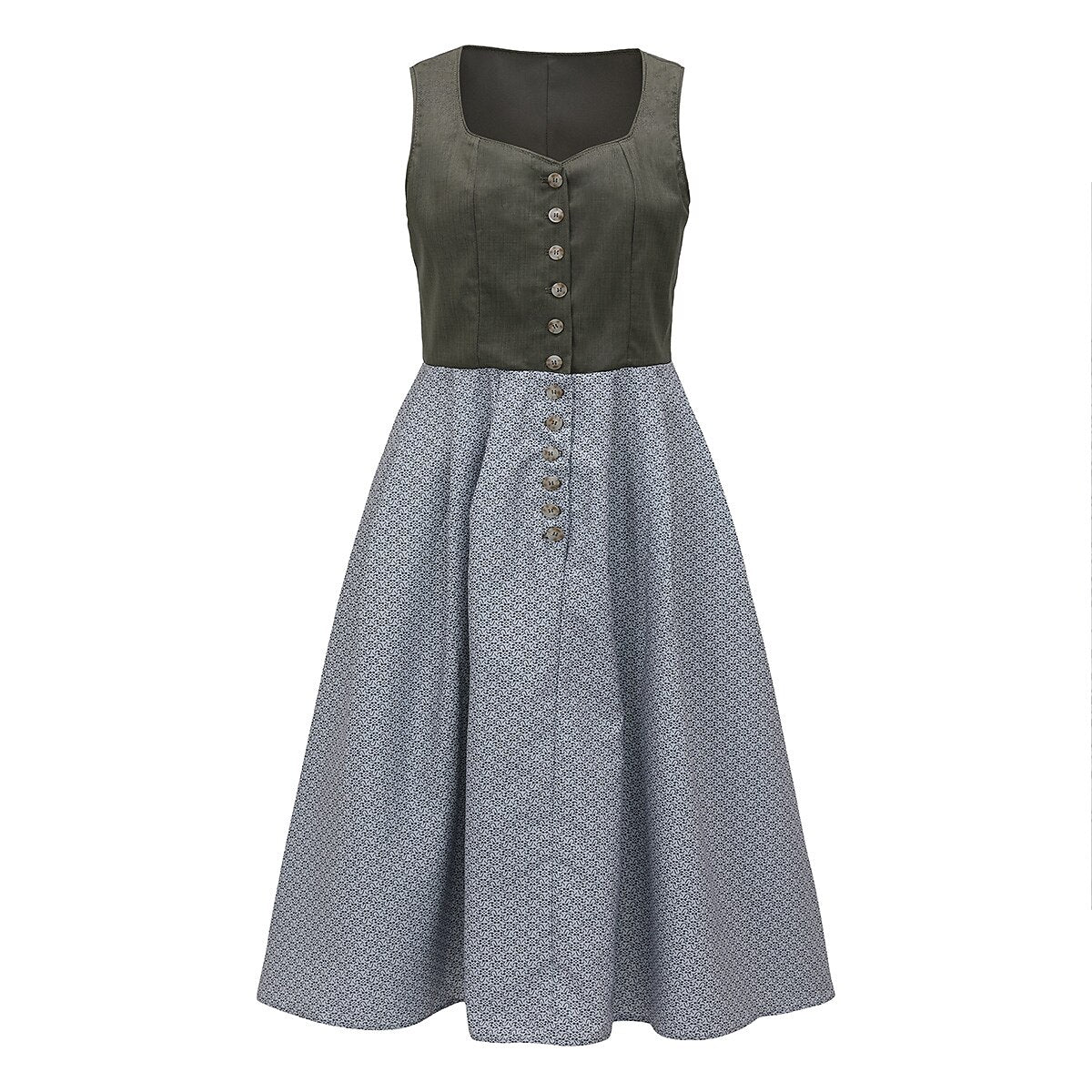Andrea | Damen Traditionelles Bayerisches Dirndl für Oktoberfest