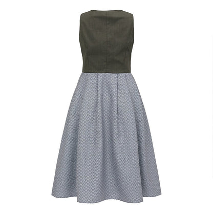 Andrea | Damen Traditionelles Bayerisches Dirndl für Oktoberfest