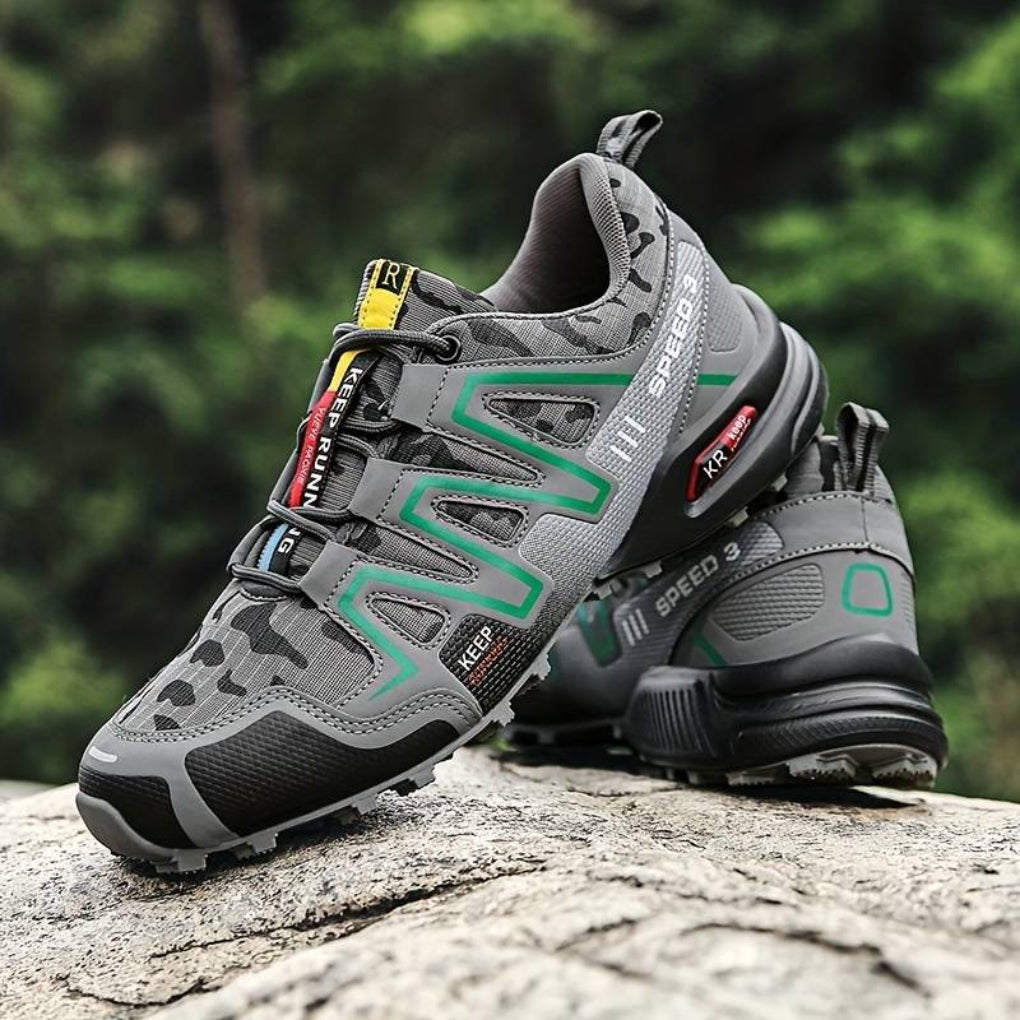 Daniel | Herren Winter Lauf Schuhe mit Speed Grip
