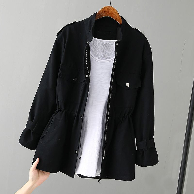 Bettina | Schicke Damen Utility-Jacke mit Reißverschluss