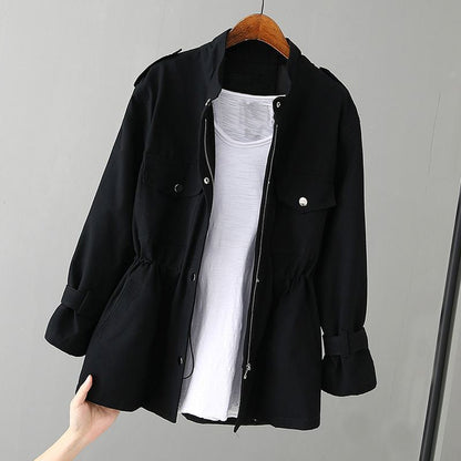 Bettina | Schicke Damen Utility-Jacke mit Reißverschluss