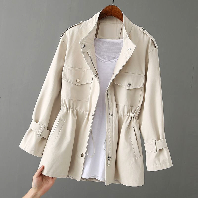 Bettina | Schicke Damen Utility-Jacke mit Reißverschluss