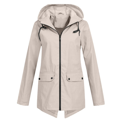 Lena | Damen Lässige Winterjacke mit Kapuze