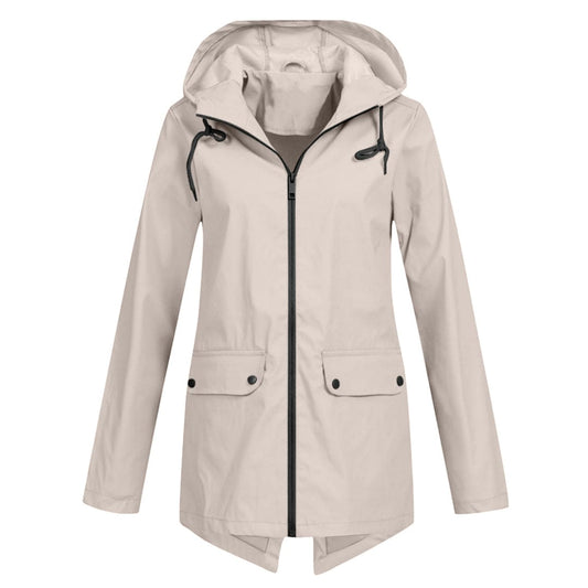 Lena | Damen Lässige Winterjacke mit Kapuze