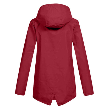 Lena | Damen Lässige Winterjacke mit Kapuze
