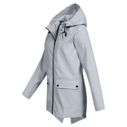 Lena | Damen Lässige Winterjacke mit Kapuze
