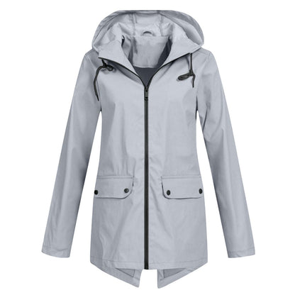 Lena | Damen Lässige Winterjacke mit Kapuze