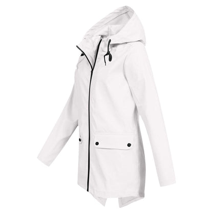 Lena | Damen Lässige Winterjacke mit Kapuze