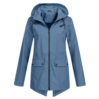 Lena | Damen Lässige Winterjacke mit Kapuze