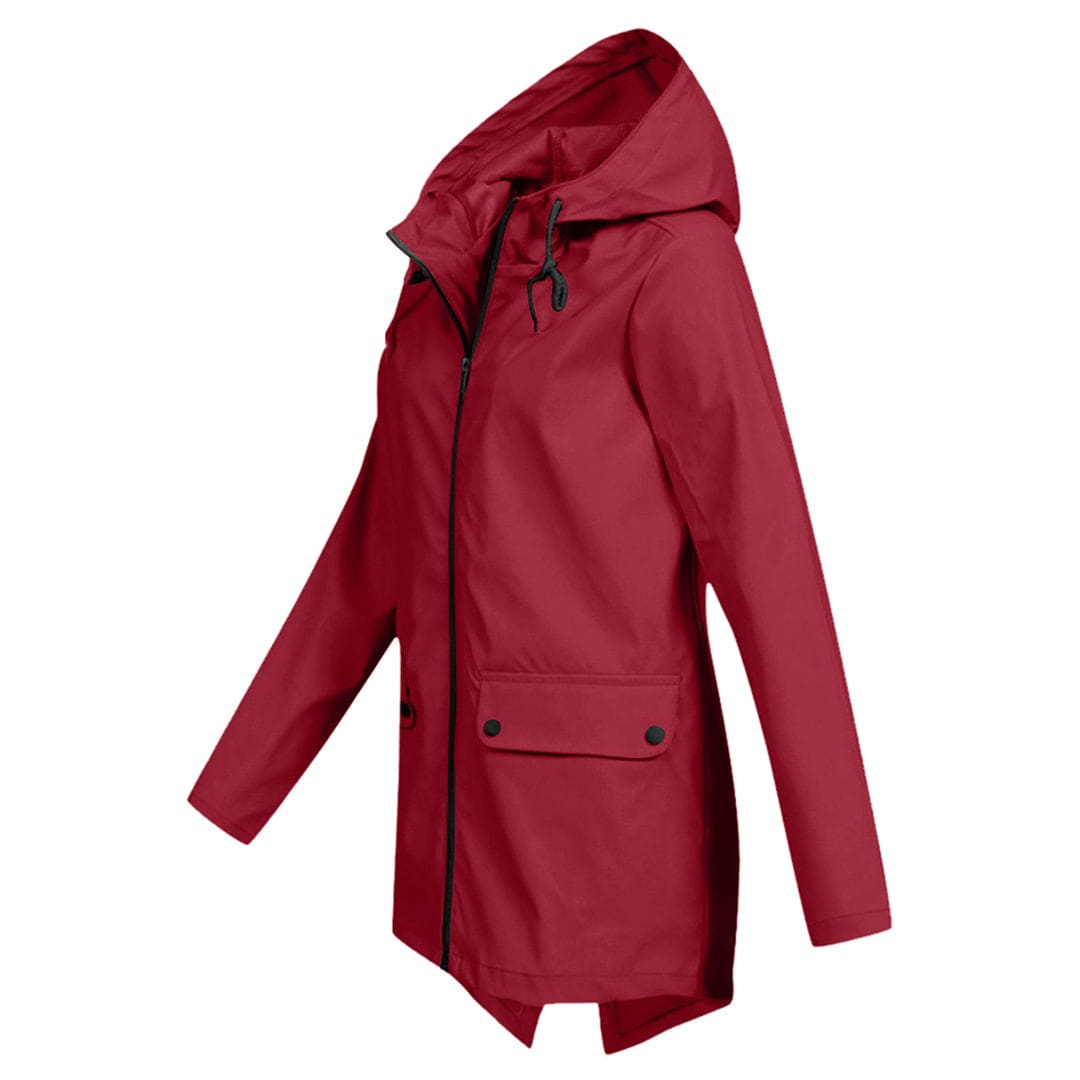 Lena | Damen Lässige Winterjacke mit Kapuze